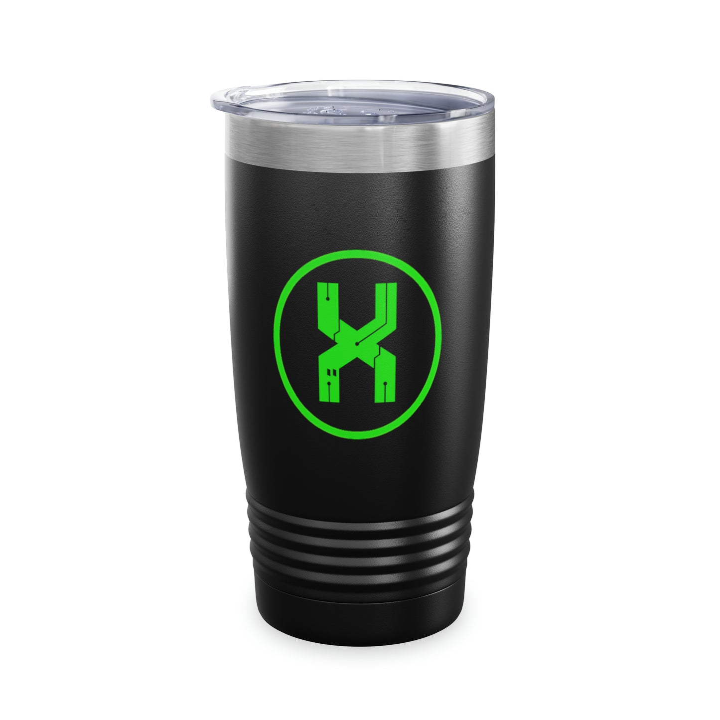 System X Black/Green Tumbler, 20oz