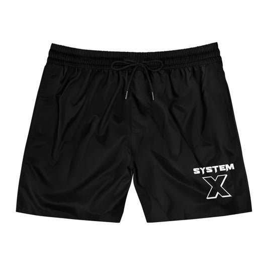 System X Men's Mid-Length Swim Shorts (AOP)