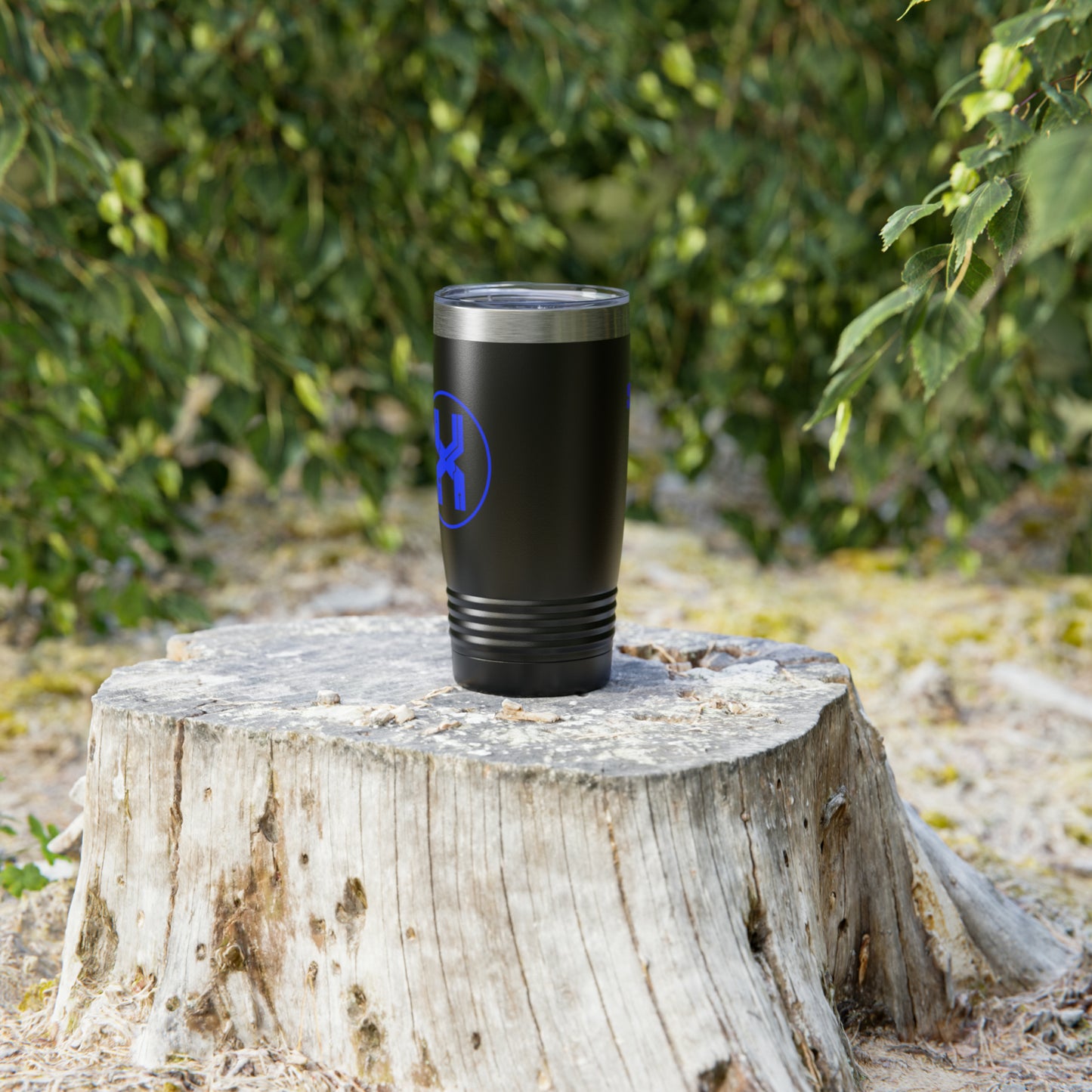 System X Black/Blue Tumbler, 20oz