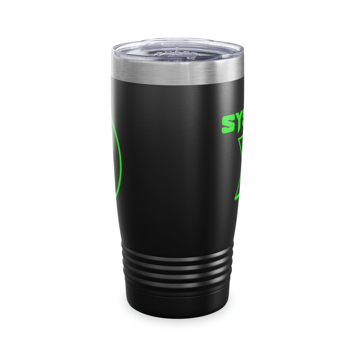 System X Black/Green Tumbler, 20oz